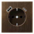 Jung ME1520-15CAAT SCHUKO-Steckdose m.USB Typ AC