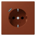 Jung LC1520-18C247 SCHUKO-Steckd.m.USB Typ C LC4320D