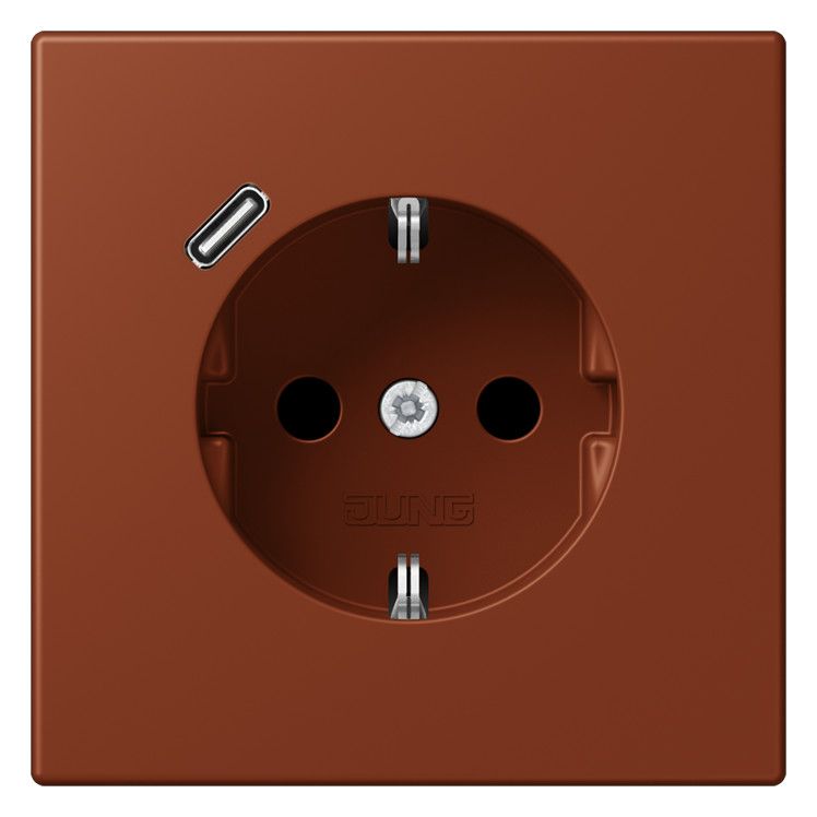 Jung LC1520-18C247 SCHUKO-Steckd.m.USB Typ C LC4320D