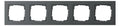 GIRA 021523 Abdeckrahmen 5fach E2 Anthrazit