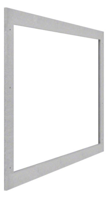 Hager FZ305N Ausgleichsrahmen 1345x1295x22 zur Vergrösserung Wandabst.