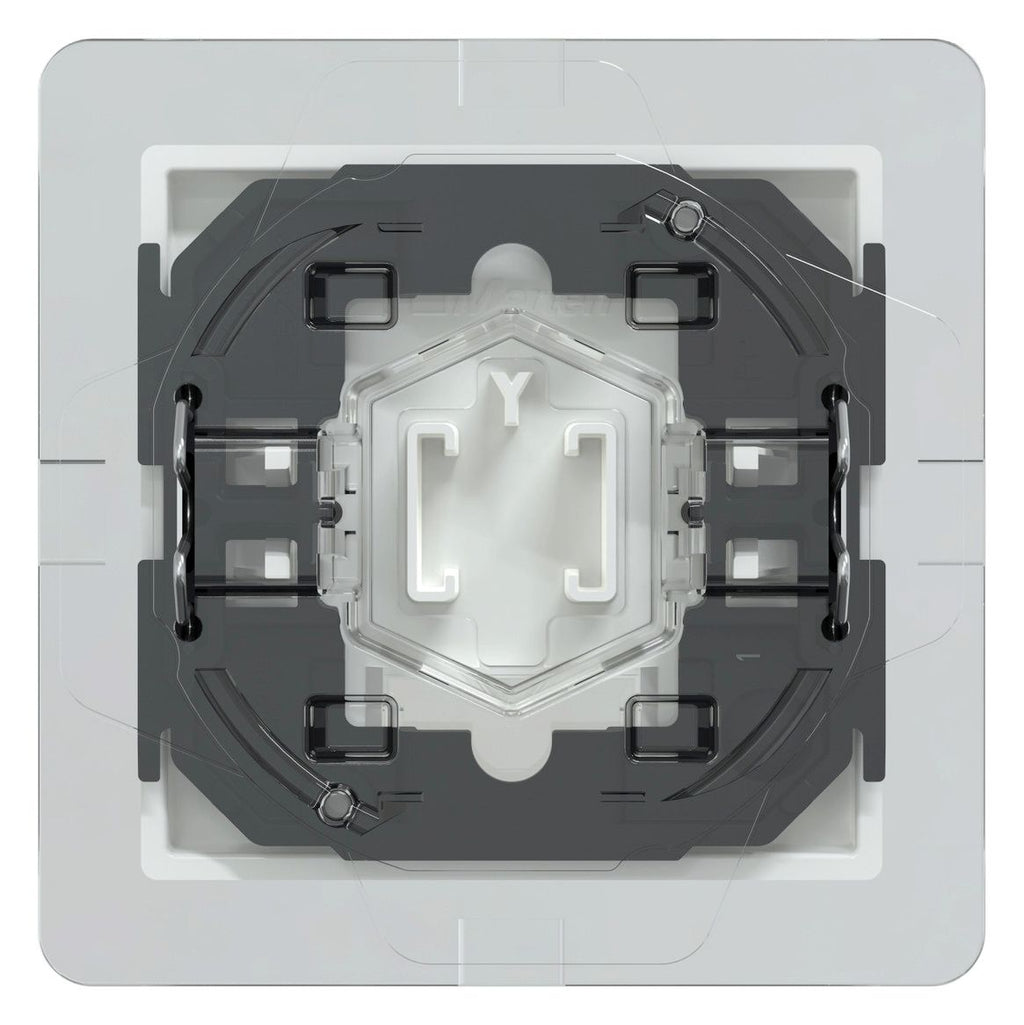 Mert 432725 Wippe m.Fenster rechteckig IP44 aktivweiß glänzend System M
