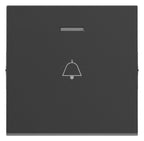 Legrand 765415 SEANO Wippe beleuchtet m. Symbol Klingel Farbausführung Anthrazit