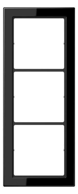 Jung FD983SW Rahmen 3fach FD-design schwarz
