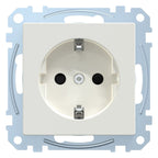 Mert MEG 2351-0319 SCHUKO-Steckdose+Kz Trockner BRS StK polarweiß gl.Sys.M