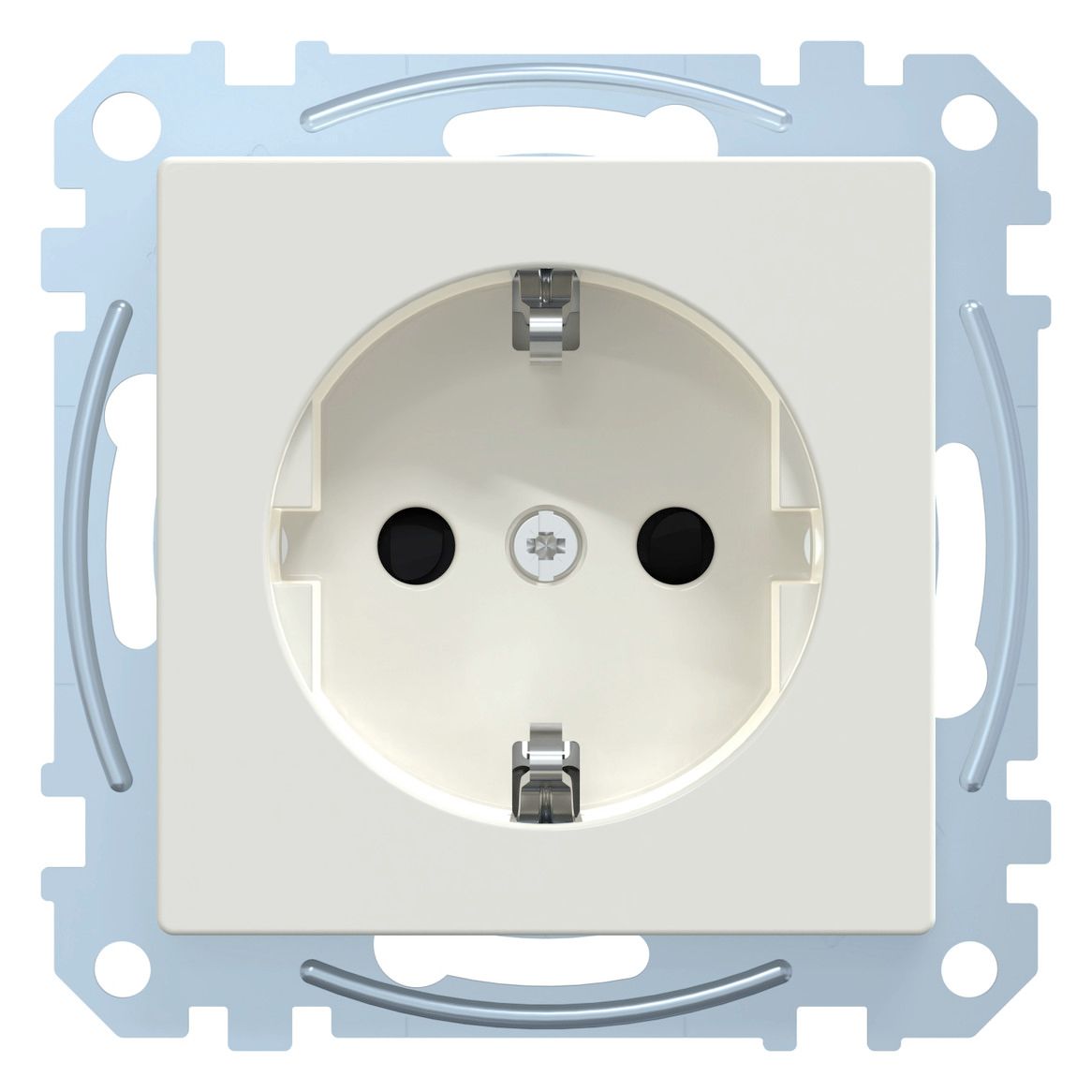 Mert MEG 2351-0319 SCHUKO-Steckdose+Kz Trockner BRS StK polarweiß gl.Sys.M