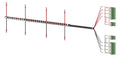 Siemens 3KC9830-7 f.3KC8 Spannungs- versorgungskabel unters. 4p f.2000-3200A