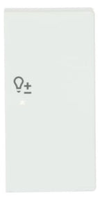 BJ 6234-22-884 Wippe/R 2f Dimmer matt studioweiß Busch-free@home future linear