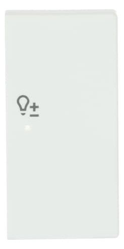 BJ 6234-22-884 Wippe/R 2f Dimmer matt studioweiß Busch-free@home future linear