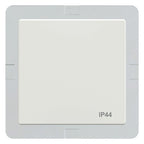 Mert 432019 Wippe IP44 polarweiß glänzend System M