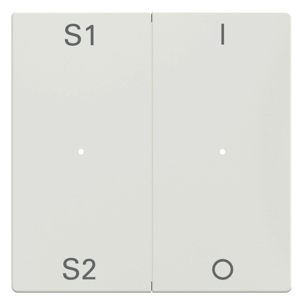 Mert MEG 5228-0319 Wippen f.Taster- Modul 2f (Szene1/2,1/0) pws glänzend