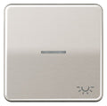 Jung CD590KO5LPT Wippe Symbol Licht m.Lichtleiter platin