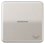 Jung CD590KO5LPT Wippe Symbol Licht m.Lichtleiter platin