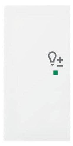 BJ 6234-21-914 Wippe/L 2f Dimmer alpinweiß Busch-free@home balance SI