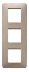 GEWISS GW16127TC Abdeckrahmen ONE International 2+2+2M vert. Hanf