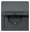 GIRA 445467 SCHUKO-Steckdose Klappdeckel TX_44 Anthrazit