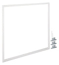 Hager FZ45B Blendrahmen universZ 5feldig RAL9010 f.Schrankgröße 1250x1300mm