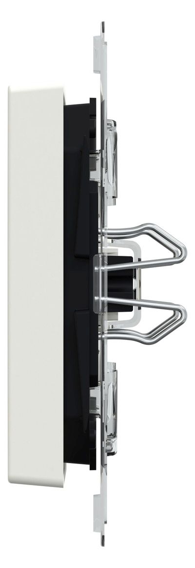 Mert 432019 Wippe IP44 polarweiß glänzend System M