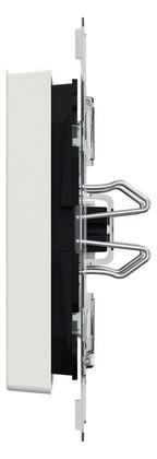 Mert 432019 Wippe IP44 polarweiß glänzend System M