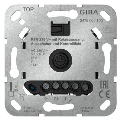 GIRA 247500 RTR 230V Relaisausgang Aus +Kontroll Einsatz