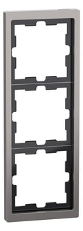 Mert MEG 4030-6550 D-Life Metall Rahmen 3fach Nickelmetallic