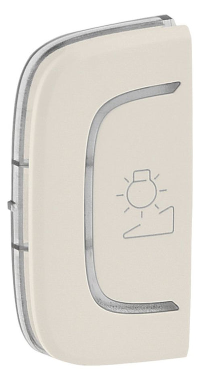 Legrand 755484 Wippe BUS/SCS m.Sym.Licht reg. 1M links beids. ValenaAllure mandel