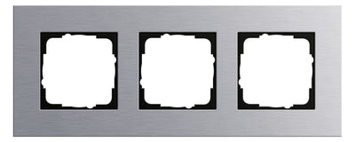 GIRA 021317 Abdeckrahmen 3fach Esprit Aluminium (eloxiert)