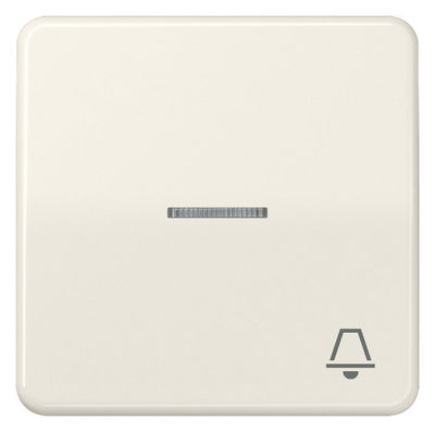 Jung CD590KO5K Wippe Symbol Klingel m.Lichtleiter weiß