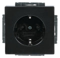 BJ 2300 EUCB-81 SCHUKO Steckdosen Einsatz anthrazit future linear