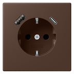 Jung LC1520-15CA239 SCHUKO-Steckd.m.USB Typ AC LC32130