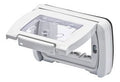 GEWISS GW22463 Abdeckrahmen System Top 4M Grau IP55