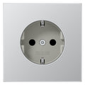 Jung AL1520 SCHUKO Steckdose LS Aluminium
