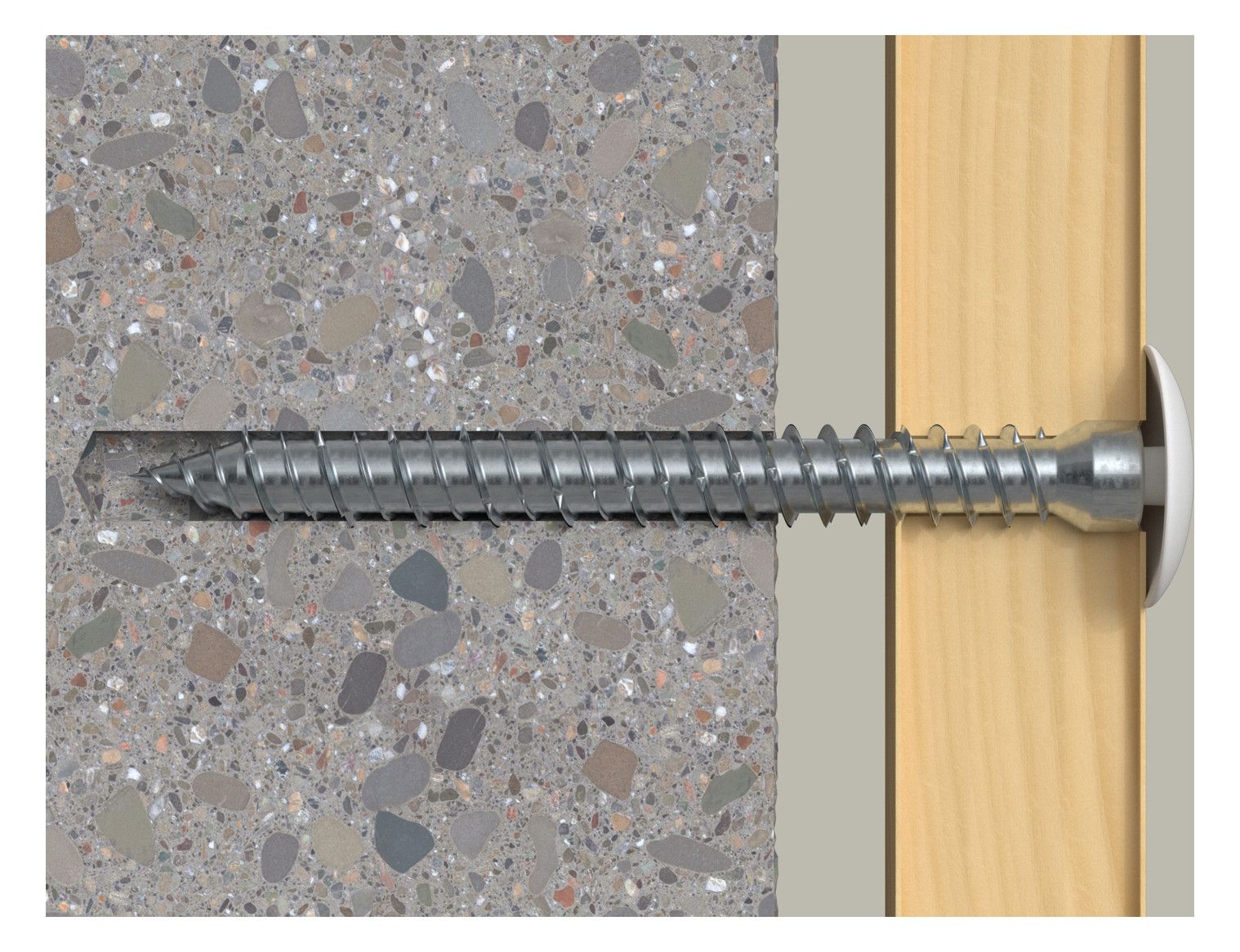 Fischer 532912 Fensterrahmenschraube FFSZ 7,5x112 Zylinderkopf