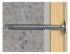 Fischer 532917 Fensterrahmenschraube FFSZ 7,5x202 Zylinderkopf