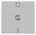 Kopp 491963008 HK07 Flächenwippe 2P m.Linse grau matt