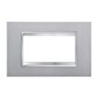 GEWISS GW16204VT Abdeckrahmen LUX 4M Titan