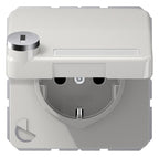 Jung CD 1520 NAKLSL LG SCHUKO-Steckdose 16A 250V Berührungs.- schutz Klappd.SF