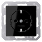 Jung A1520BFSW SCHUKO Steckdose bruchsicher Serie A schwarz