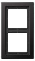 Jung ALD2982D Rahmen 2fach LS/FD-design Aluminium dark