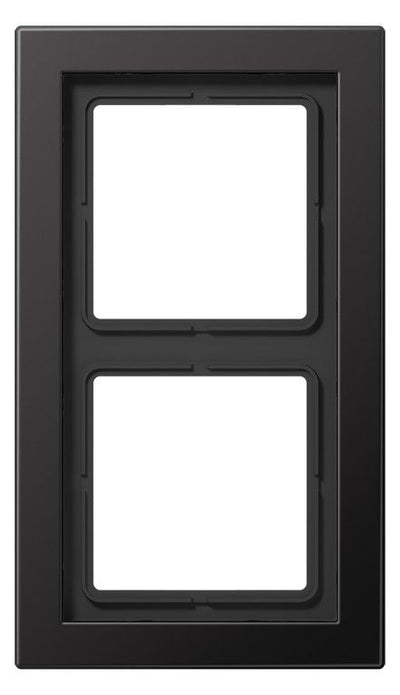 Jung ALD2982D Rahmen 2fach LS/FD-design Aluminium dark
