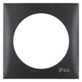 Berker 918272595 Rahmen 1fach m.Aufdruck IP44 Integro Flow anthrazit matt