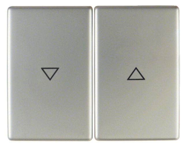 Berker 14357104 Wippe m.Aufdruck Symbol Pfeil K.5 Edelstahl Rostfrei