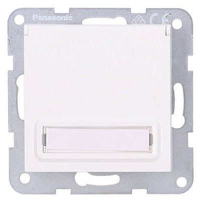 Panasonic WDTT03202WH Plus 55 Schuko Steckdose Klappdeckel beschr. reinweiß