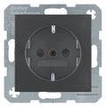 Berker 41231606 Steckdose SCHUKO m.erh.BS B.3/B.7 anthrazit matt