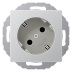Jung A520-45KIAL SCHUKO Steckdose 45° erh.Berührungsschutz Serie A aluminium