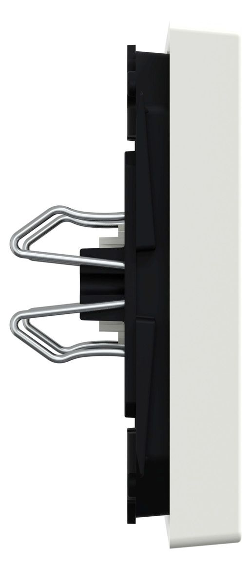 Mert 435319 Wippe m.Kontrollfenster+ Aufd. Schlüssel polarweiß glänzend Sys.M
