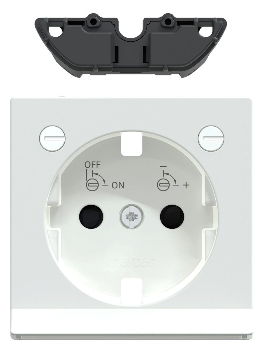 Mert MEG 2334-0325 Erweiterungsset LED f.Steckdose aktivweiß glänzend System M