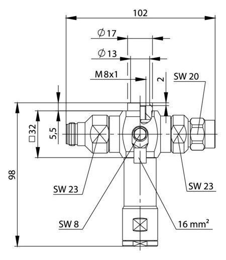 TEGA 100024252 N-Überspannungsableiter (m-f) 380-512MHz 50Ohm