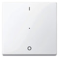 Mert 619319 Wippe f.Tastermodul 1fach Aufdr. 1/0 polarweiß glänzend System M