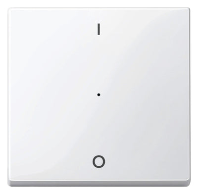 Mert 619319 Wippe f.Tastermodul 1fach Aufdr. 1/0 polarweiß glänzend System M